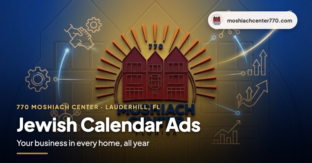 Advertise in our annual calendar