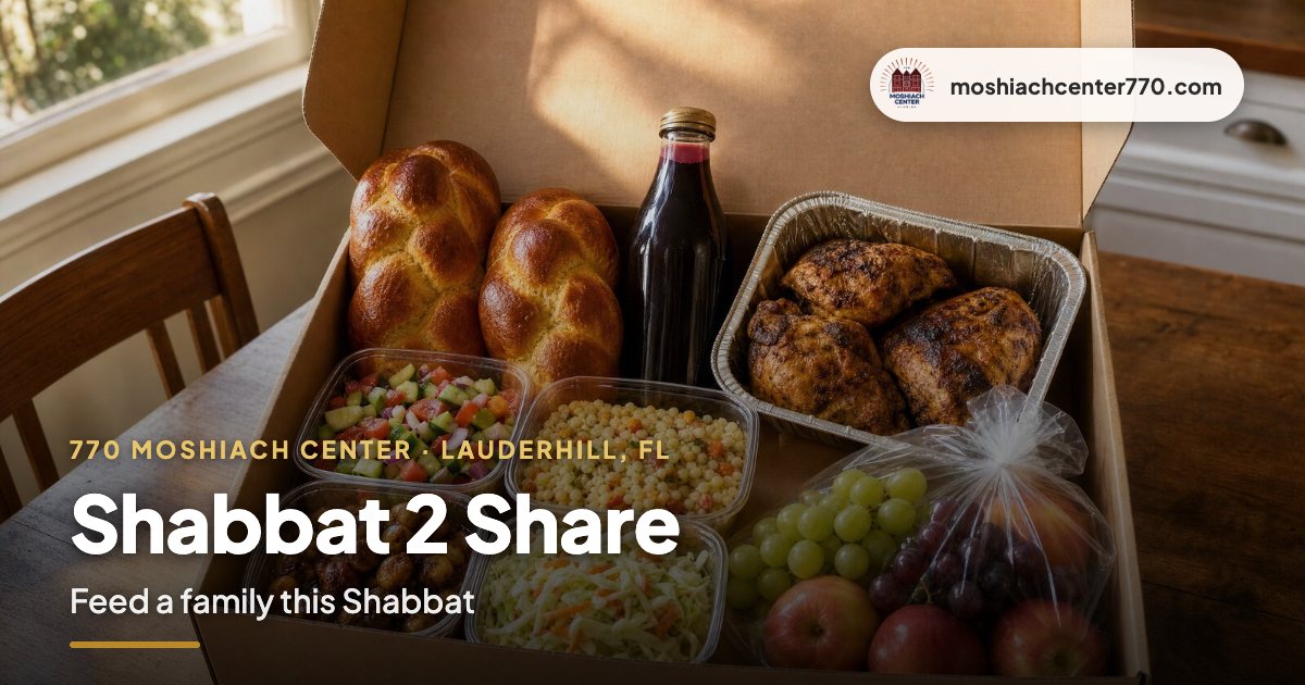 Feed a Family This Shabbat
