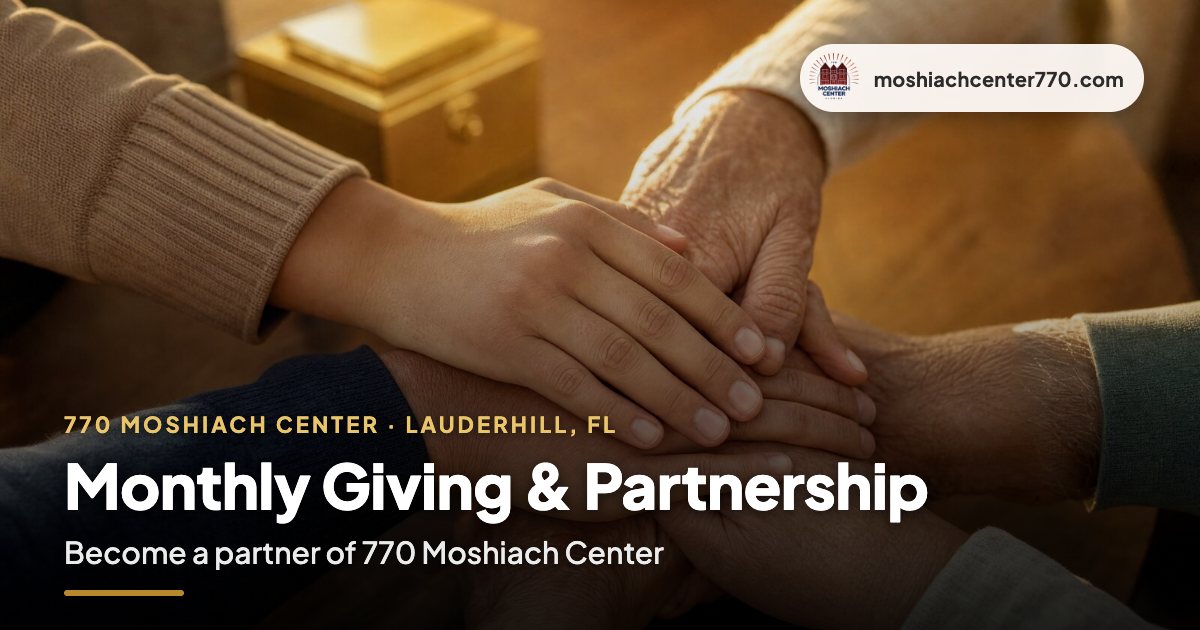 Partnership and monthly giving plans